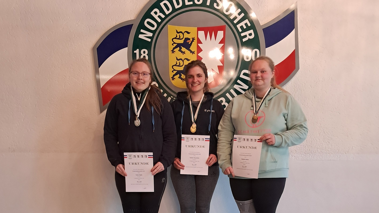 v.l.: Tanja Zupke, Eyleen Heuwinkel und Natalie Sevke