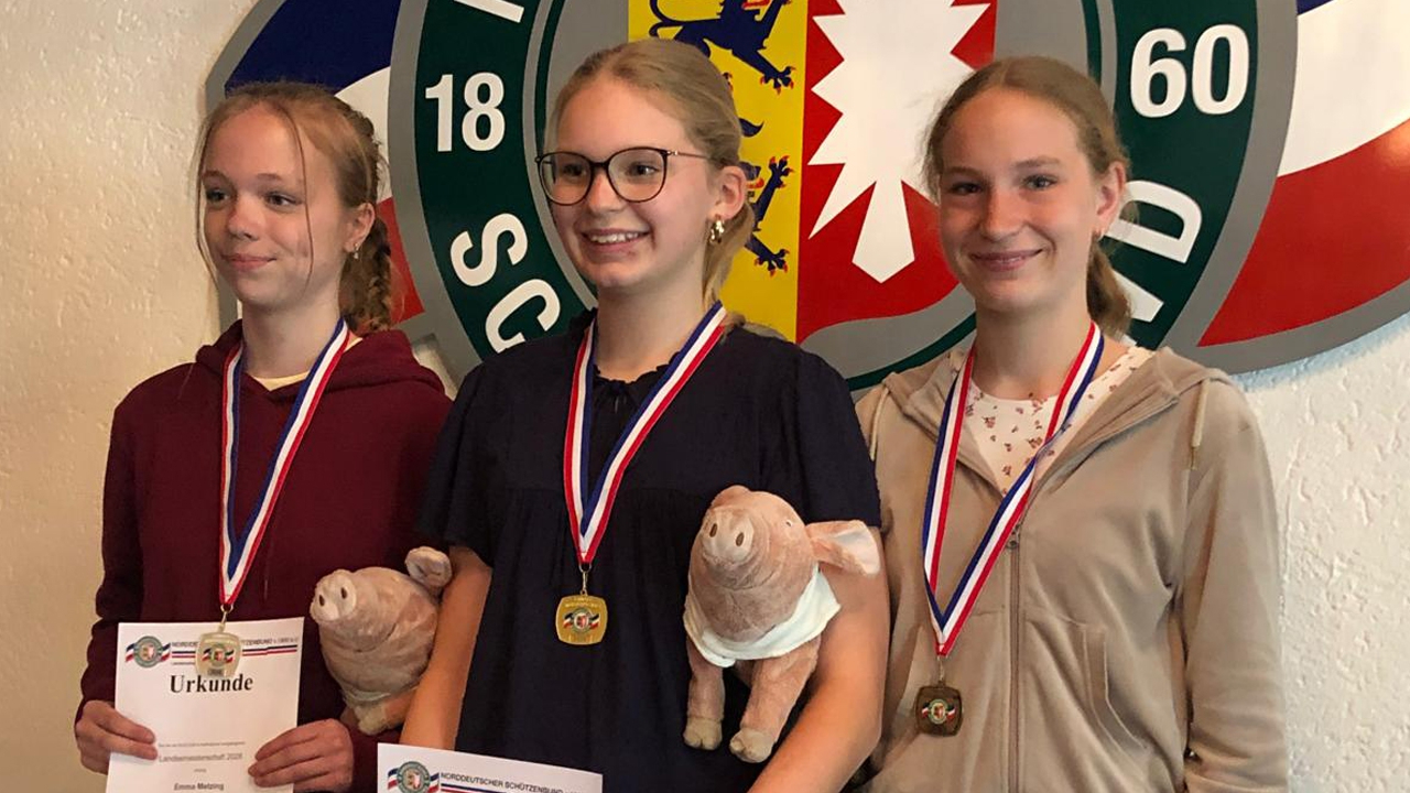 v.l.: Emma Metzing, Gotje Janshen und Jonna Biehl