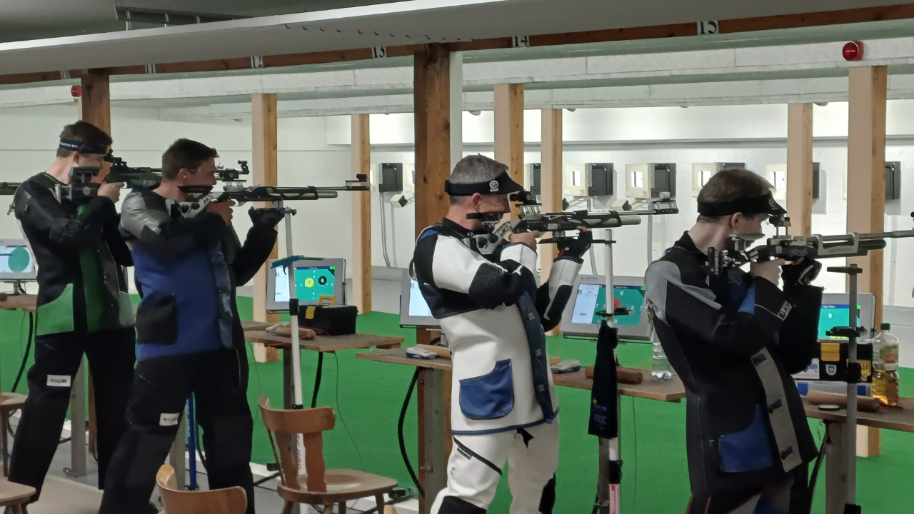 v.l.: Hannes Dohm, Paul Venohr, Mirco Viebrantz und Florian Jeger